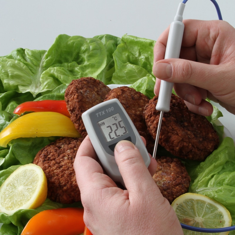 Thermomètre alimentaire professionnel - Mesures sans contact par  infrarouges et sonde - ARMPC